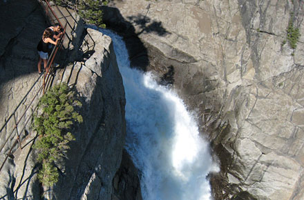 Photo of the Day: A view of Upper Yosemite Falls you’re not like to see again