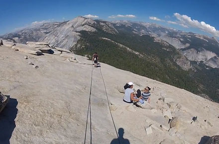 Up and Down Half Dome (video)