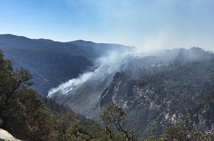 Dog Rock Fire 10% Contained – Highway 140 (Arch Rock Entrance) Still Closed
