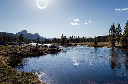 Photo of the Day: Annular Solar Eclipse over Tuolumne Meadows by Kristal Leonard