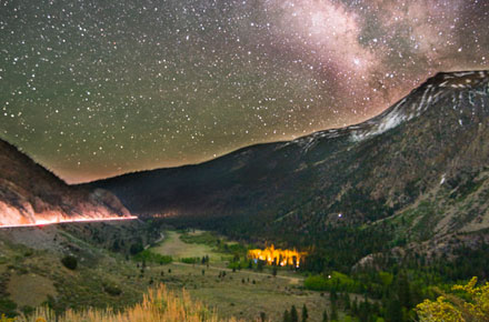 Photo of the Day: Milky Way over Tioga Pass by Kartik Ramanathan