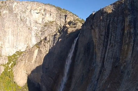 Soaring Over Yosemite Valley (video)